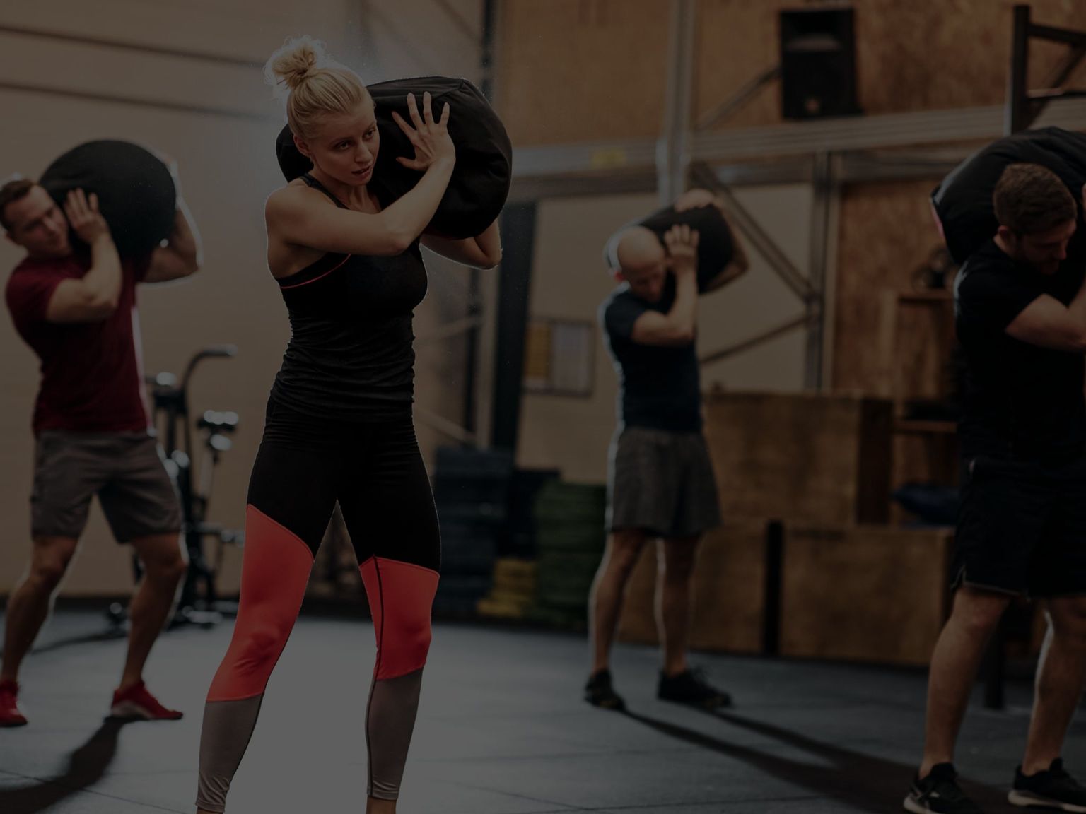 CoverShort: CrossFit Sandbag Group Training Mobile