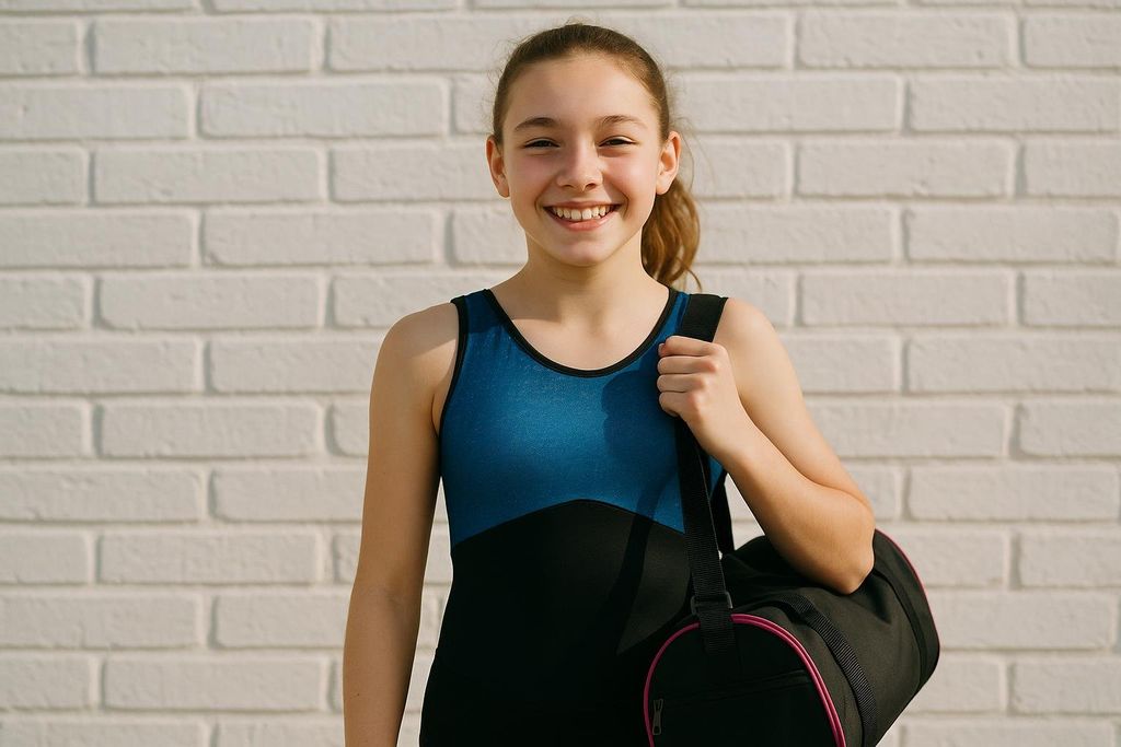 Confident young athlete equipped for wellness monitoring