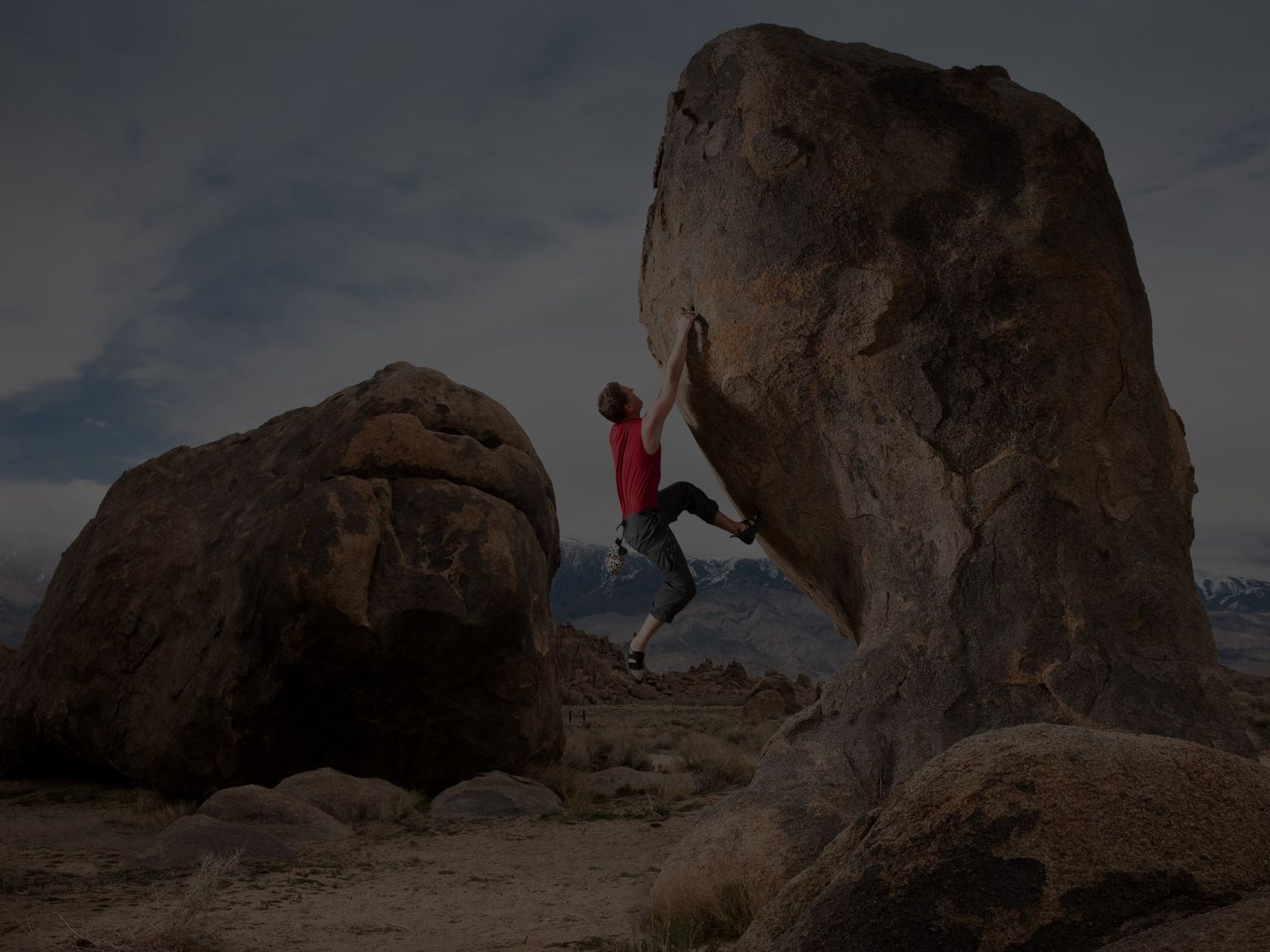 CoverShort: Bouldering Man Mobile