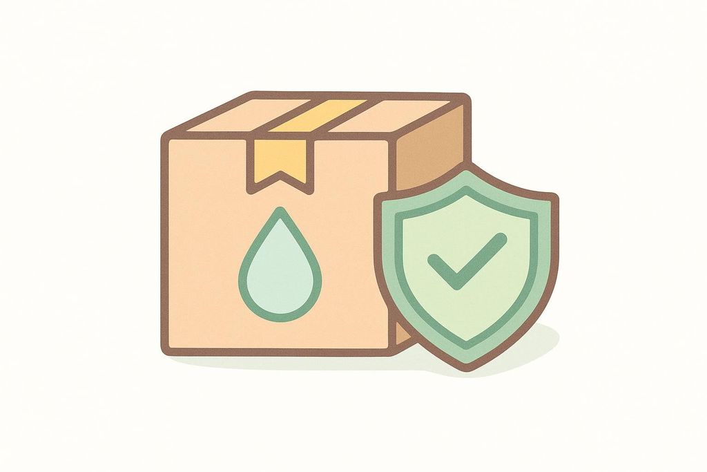 Illustration representing safe long-term storage of water